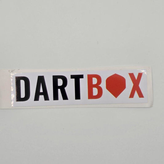 Dartbox Logo Sticker (Clothing Friendly)