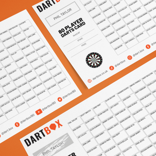 Dartbox 80-Name Scratch Cards