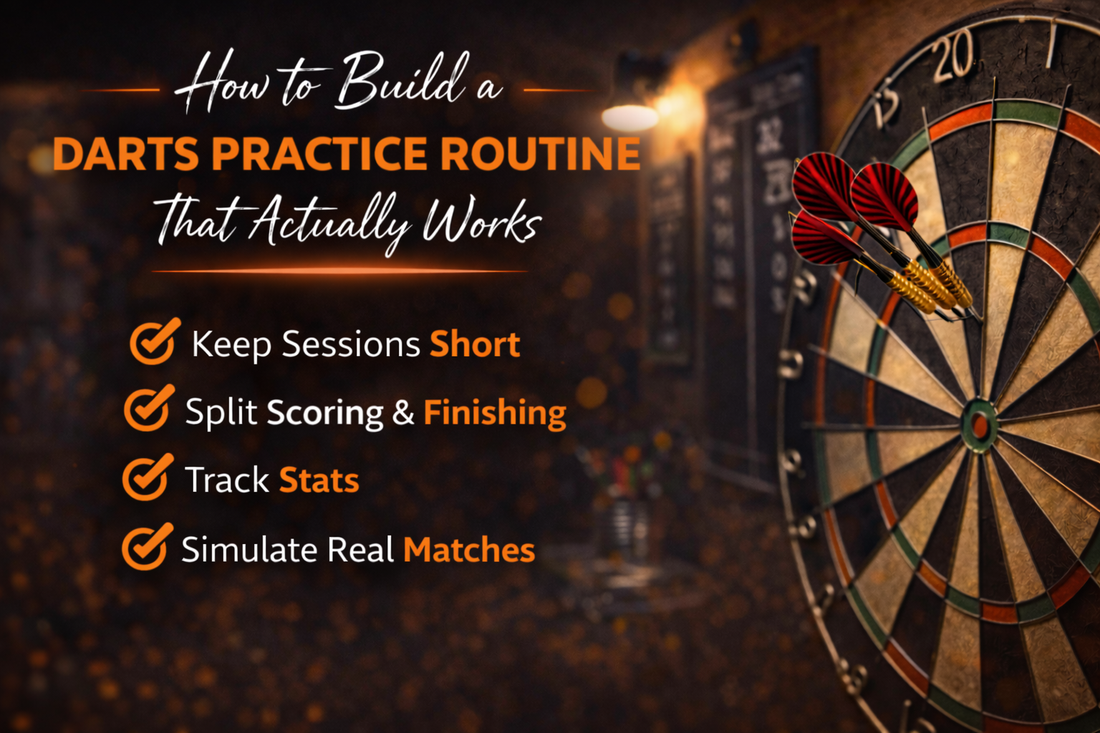 How to Build a Darts Practice Routine That Actually Works