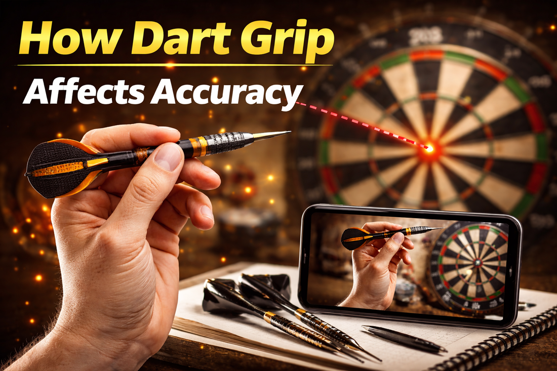 How to grip a dart