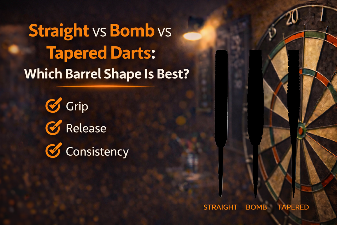 Straight vs Bomb vs Tapered Darts: Which Barrel Shape Is Best?