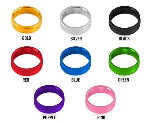 Dartbox Aluminium O Lock Rings