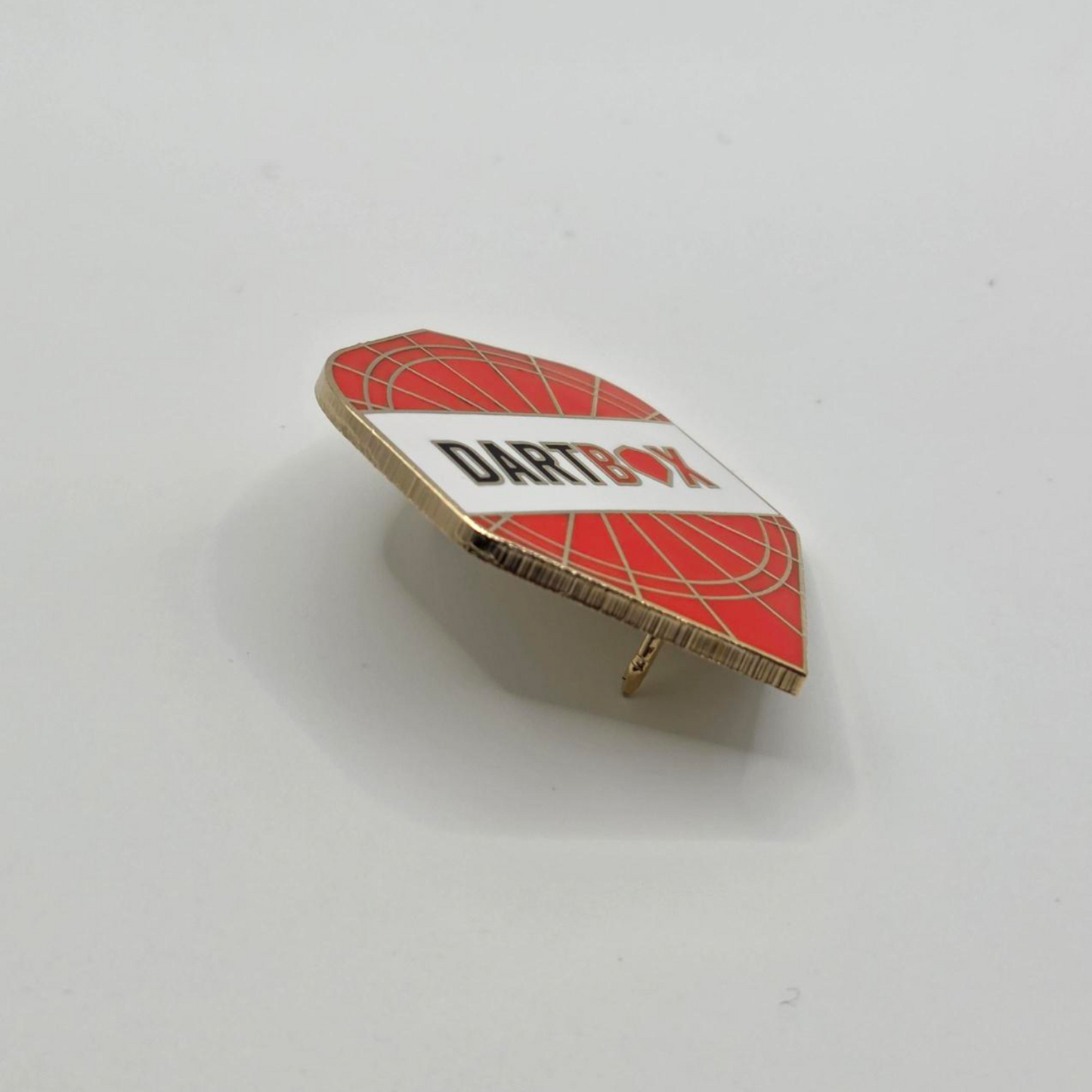 Dartbox enamel pin badge
