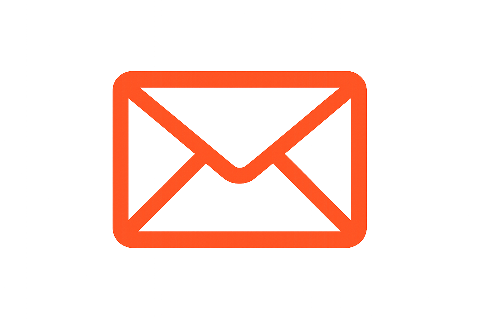 Email Icon in colour #e84a22